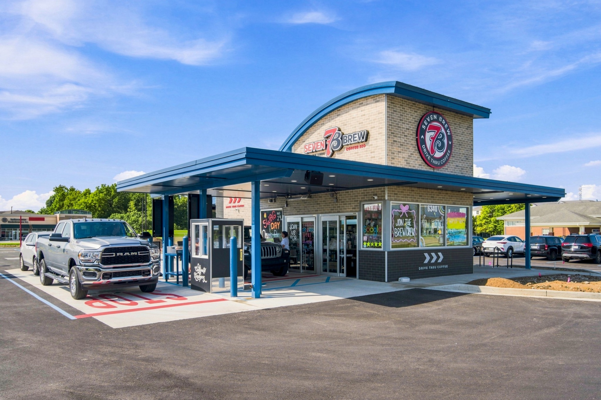 Commercial retail property exterior